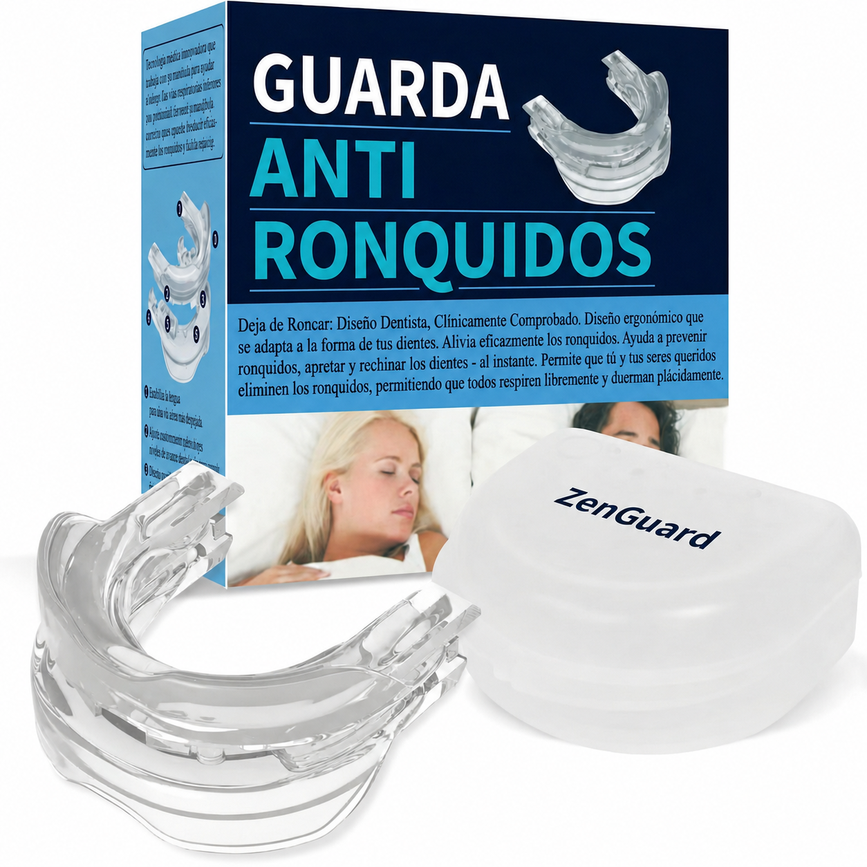 ZenGuard™ | ¡Adiós Ronquidos al Instante!
