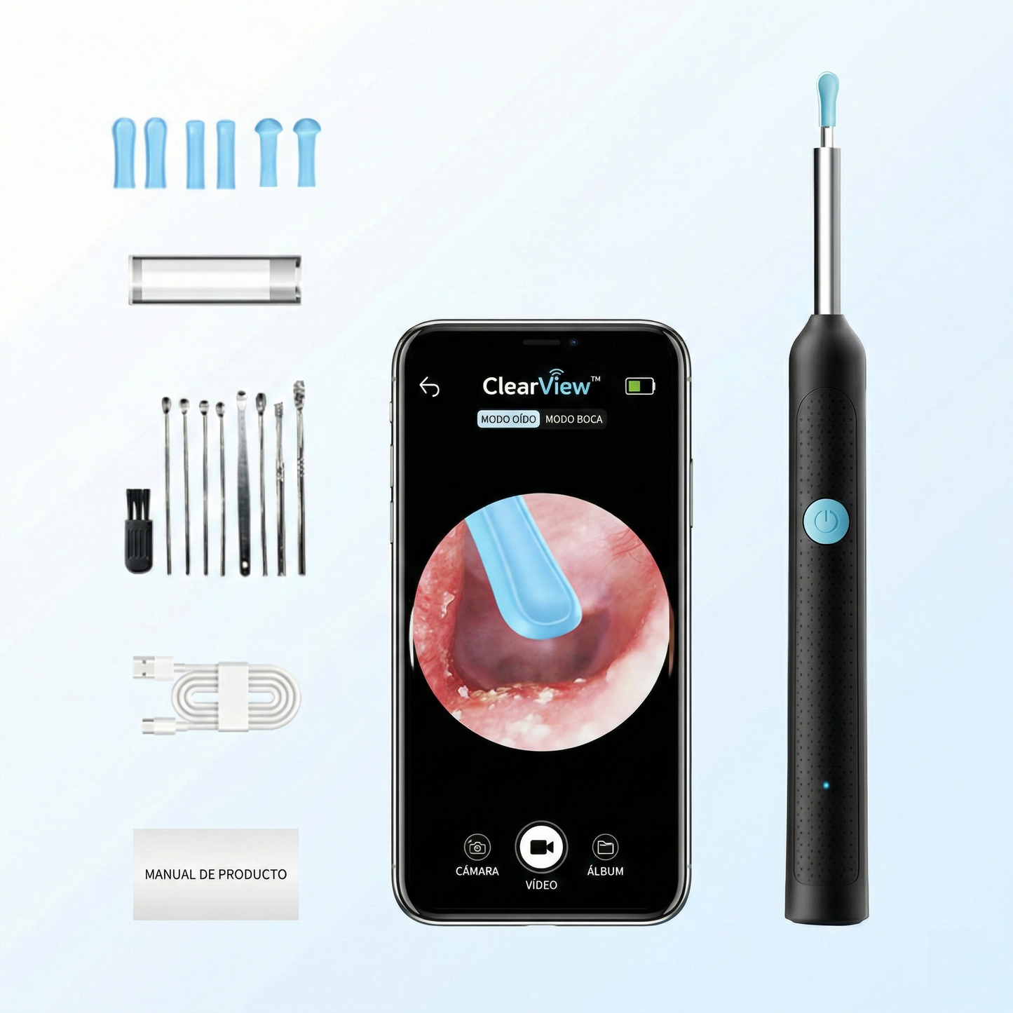 ClearView™ | ¡Ve Lo Que Limpias En HD!