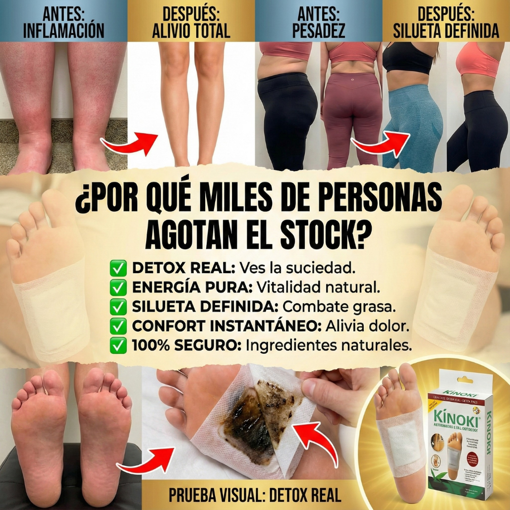 KINOKI™ DETOX | ¡Purificación Profunda!